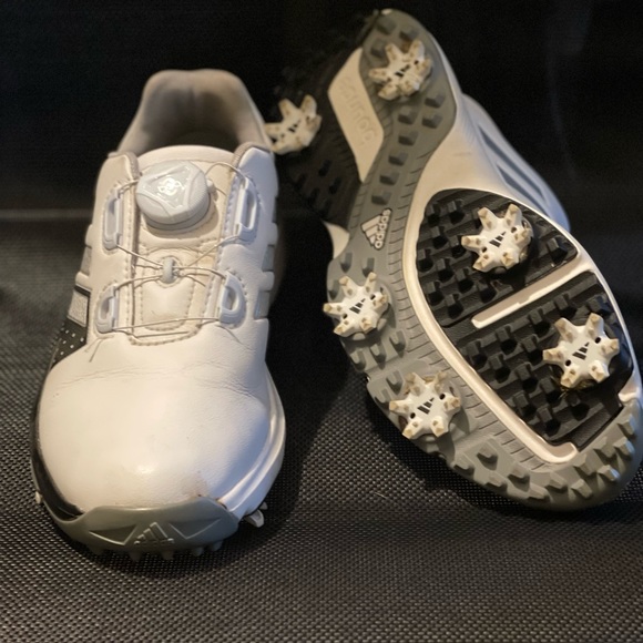 Youth Adidas golf shoes - Picture 2 of 5